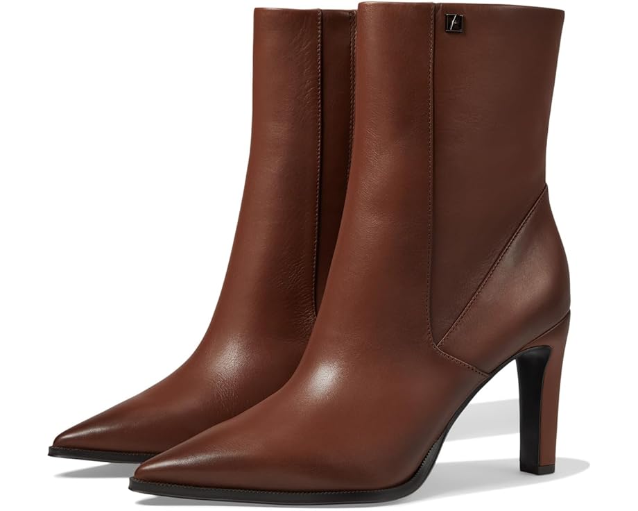 Туфли Franco Sarto Appia Pointed Toe Dress Bootie, цвет Tobacco Brown Leather