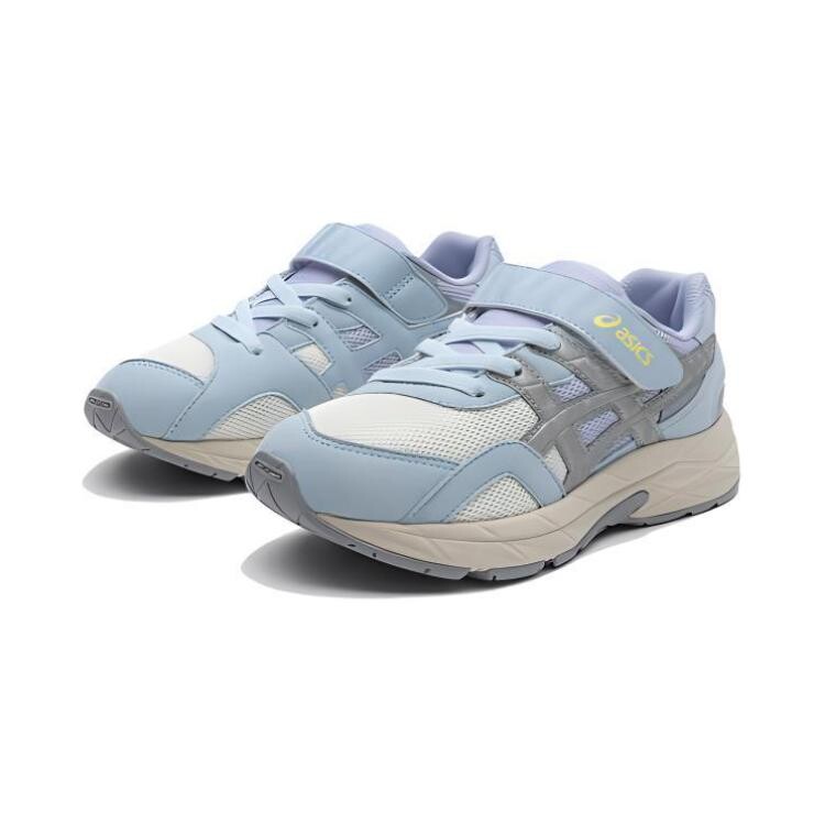 

Кроссовки Contend Kids PS Low-top бежевые/синие/серые Asics, бежевый/синий/серый
