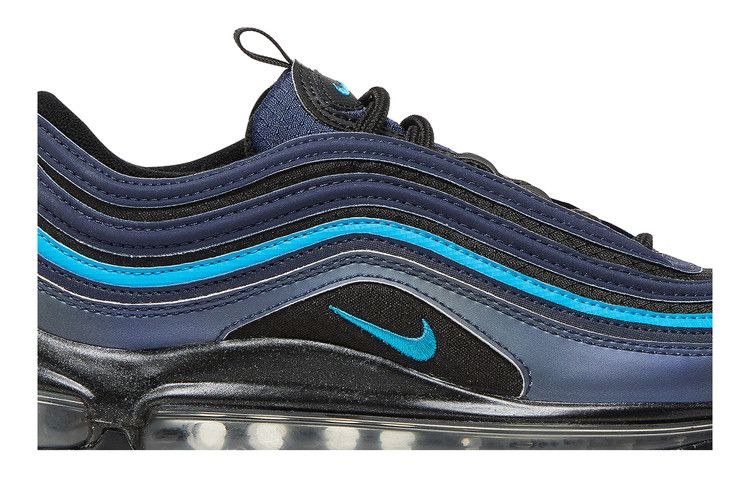 Кроссовки Nike Air Max 97 SE GS 'Blackened Blue', синий — фото 3
