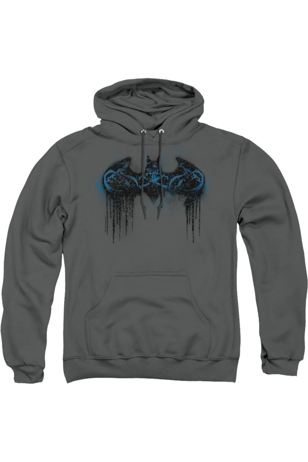 

Толстовка с капюшоном Batman Run Away для взрослых Gildan, цвет charcoal