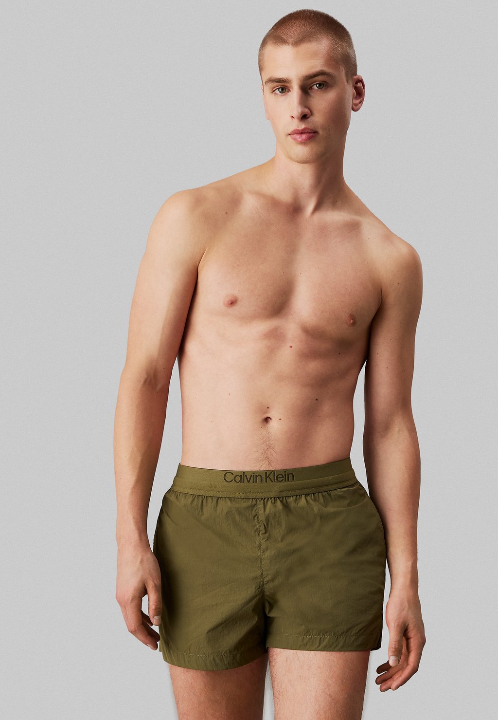 

Шорты для плавания WB Calvin Klein Swimwear, оливковый