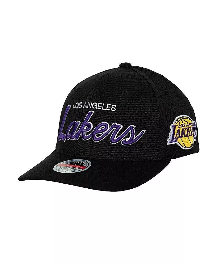 

Черная мужская кепка с эластичной спинкой Los Angeles Lakers MVP Team Script 2.0 Mitchell & Ness, черный