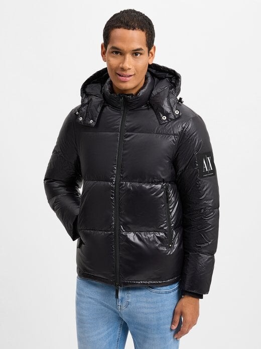 

Пуховик Armani Exchange, черный