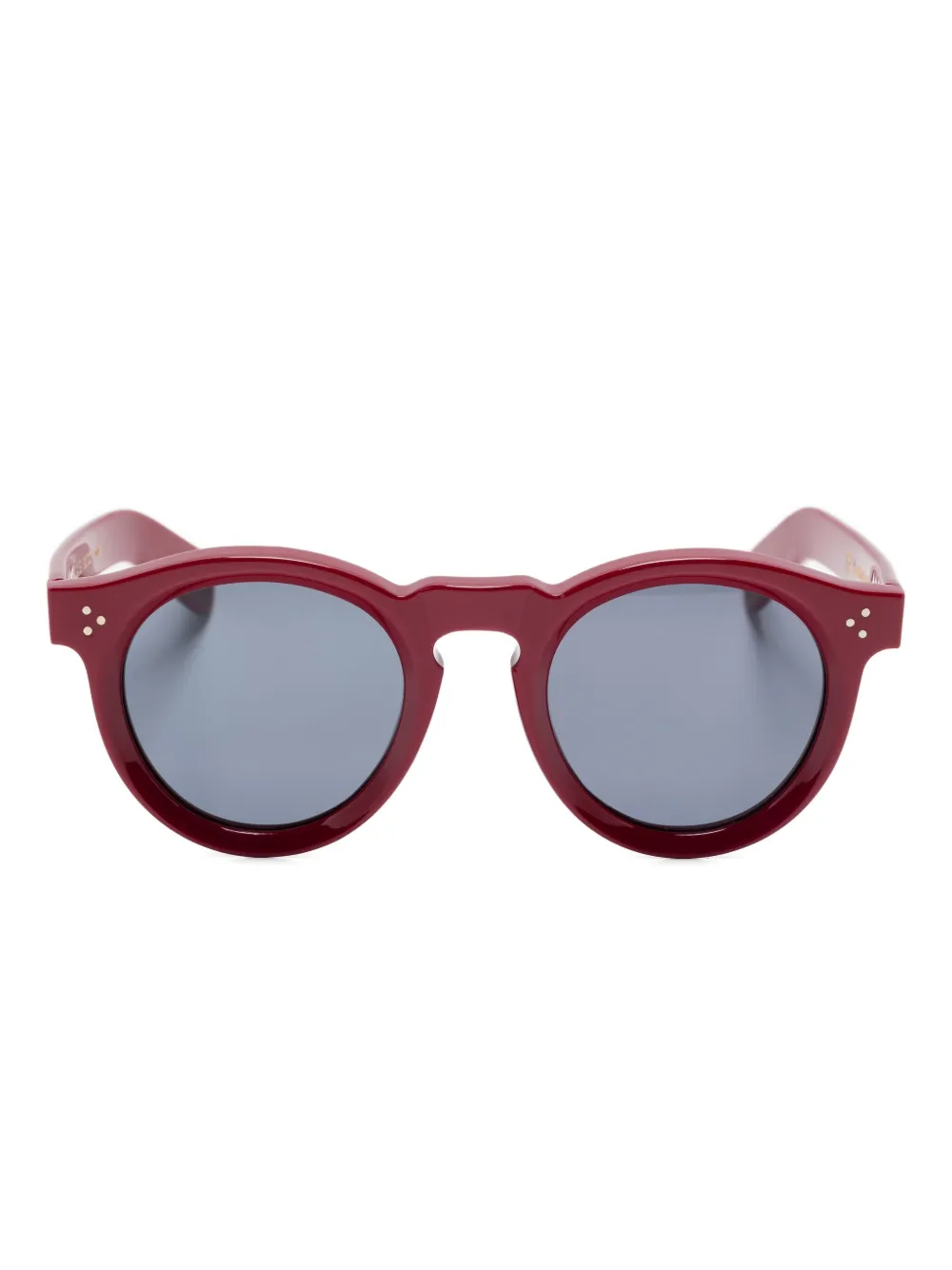 

Солнцезащитные очки в круглой оправе Family Affair, красный
