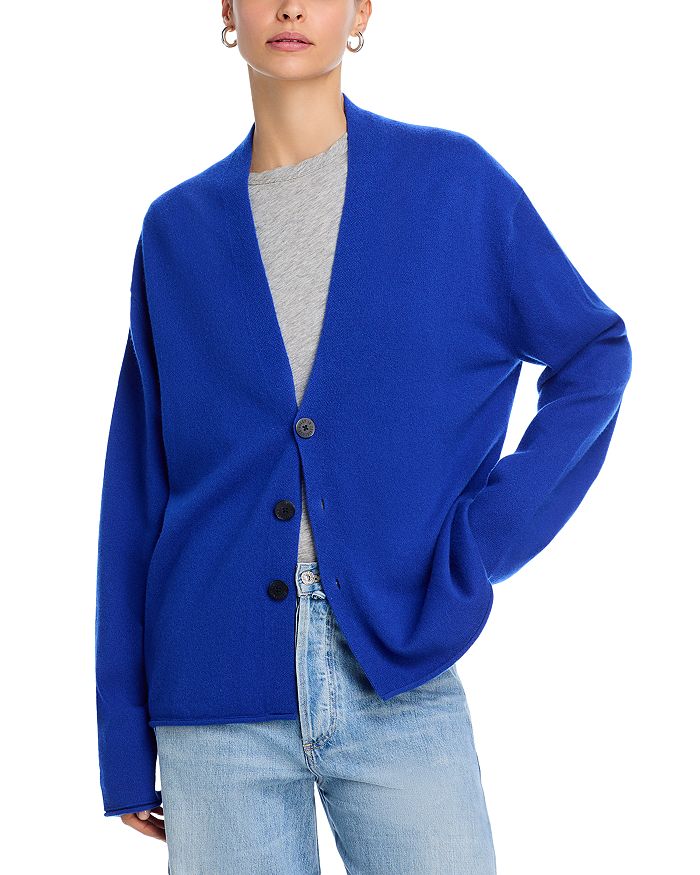 

Кашемировый кардиган Everywear Guest in Residence, синий