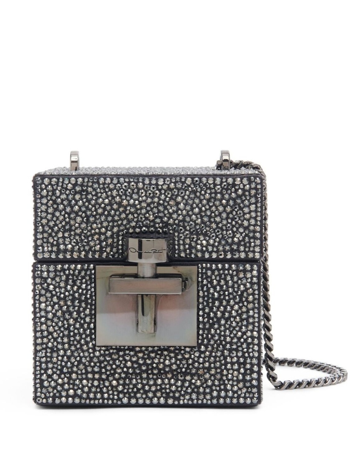 

Oscar de la Renta сумка Alibi Cube с кристаллами, черный