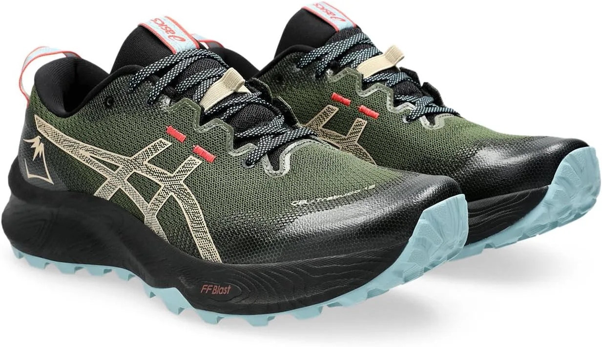 Мужские кроссовки для бега ASICS Gel-Trabuco 12, зеленый