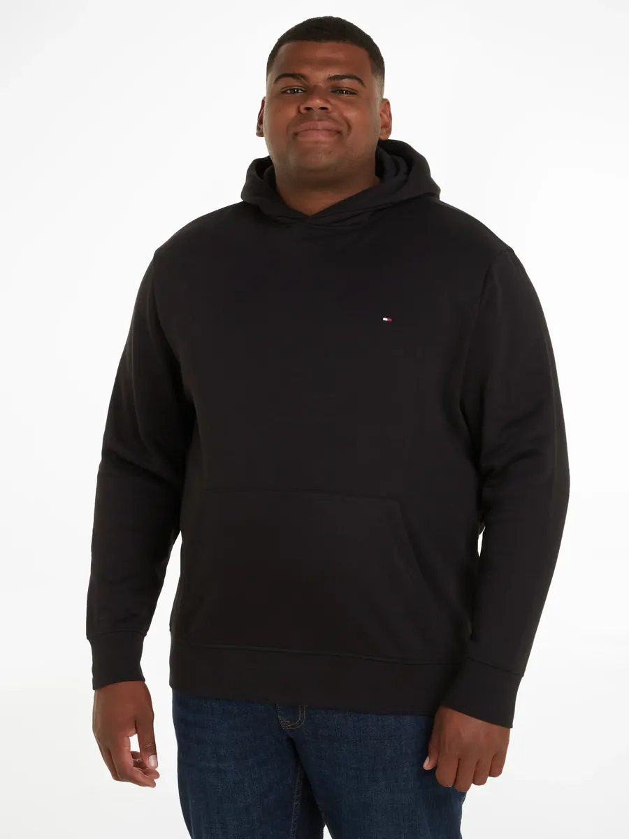 

Толстовка Tommy Hilfiger Big & Tall "BT-FLAG LOGO HOODY-B", черный