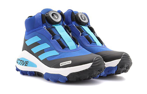Зимние ботинки fortarun boa atr k сохраняют тепло уютные высокие Adidas, синий — фото 4