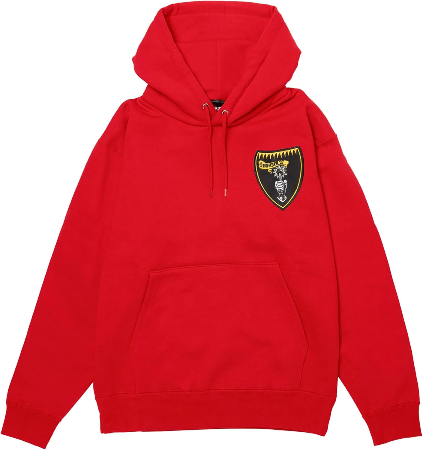 

Толстовка с капюшоном в стиле F, нашивка с гербом армии США, плотность ткани 12,4 унции, флисовая подкладка, красный цвет F-Style