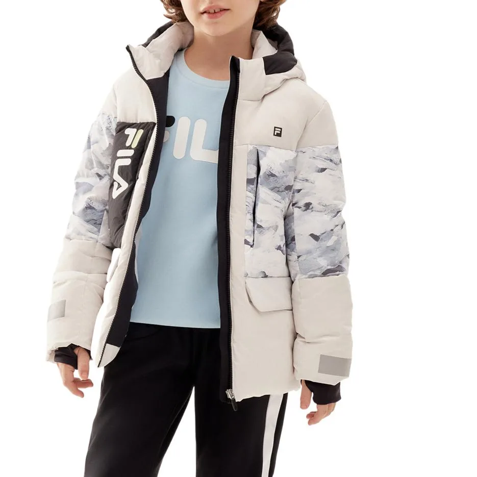 FILA KIDS Пуховик Antarctic Gray для подростков
