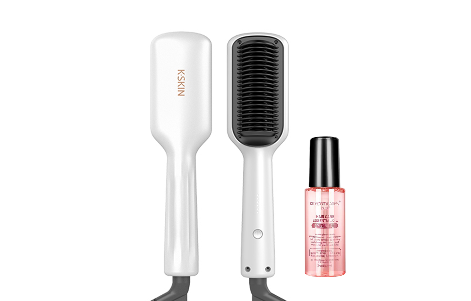 

Ионные расчески / Расчески для укладки KSKIN, белый