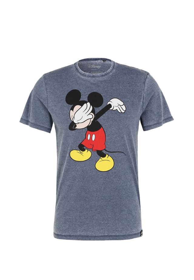 

Футболка Disney Mickey Mouse Dabbing в классическом дизайне Re:Covered, синий