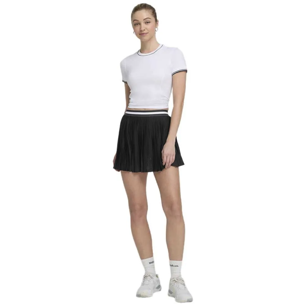 

Юбка Wilson Team Pleated skirt, черный