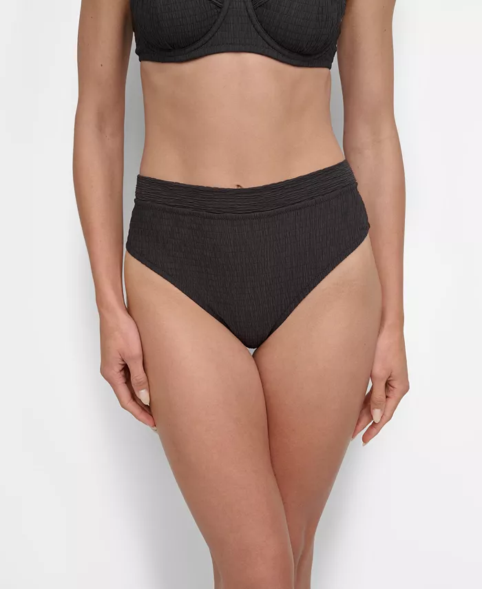 

Женские бикини-трусы с высокой посадкой DKNY, розовый