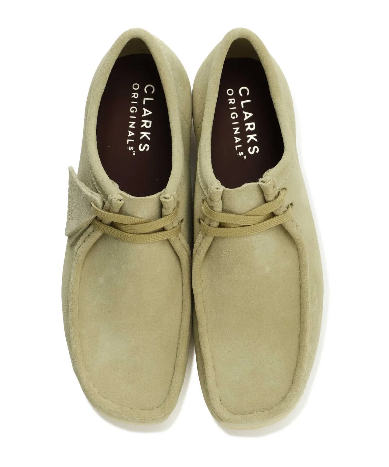 Clarks Wallabee мокасины из замши — фото 2