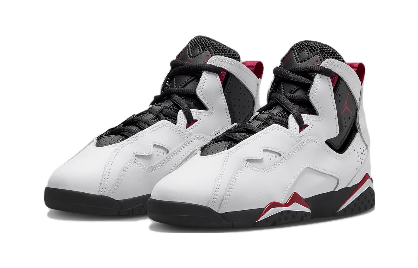 Кроссовки Jordan True Flight Vintage Basketball Shoes Men High-top White, белый — фото 3