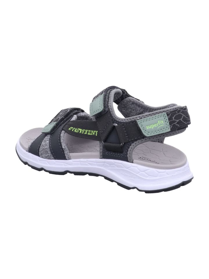 Походные сандалии superfit Outdoorsandalen CRISS CROS, цвет grau/hellgrau — фото 4