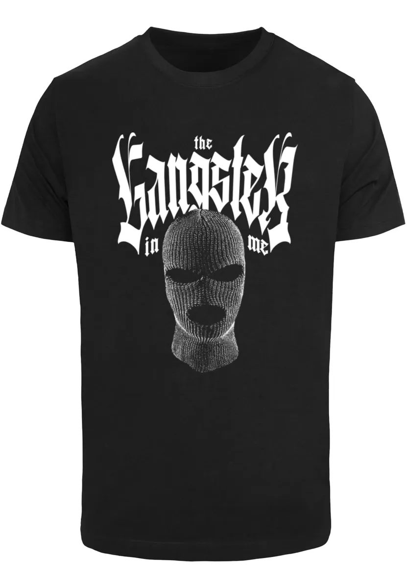 

Футболка Mister Tee "Мужская футболка Mister The Gangster In Meter" Mistertee, черный