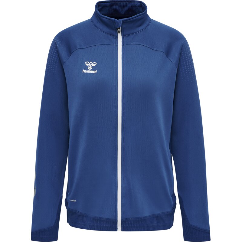 

Толстовка hml свинцовая женская полиэстеровая молния Hummel, синий