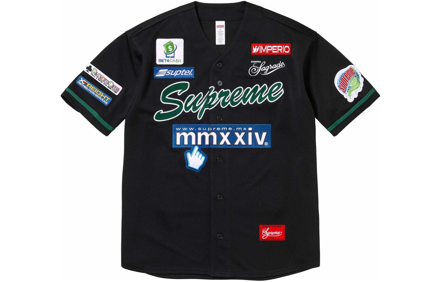 

Футболка Supreme Chosen One Baseball, черный