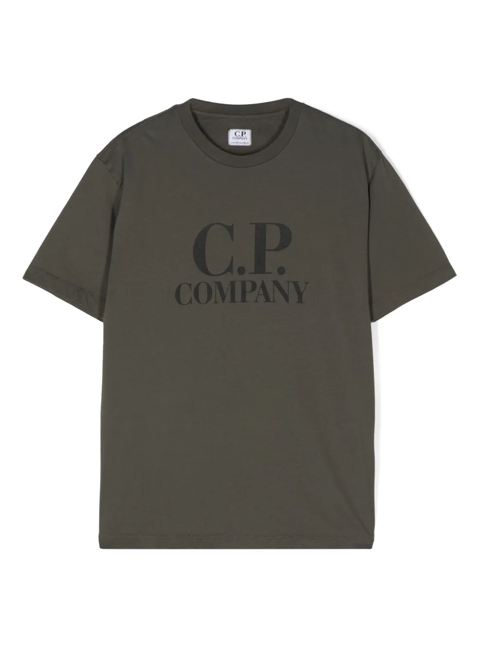 

Футболка с логотипом C.P. Company Kids, зеленый