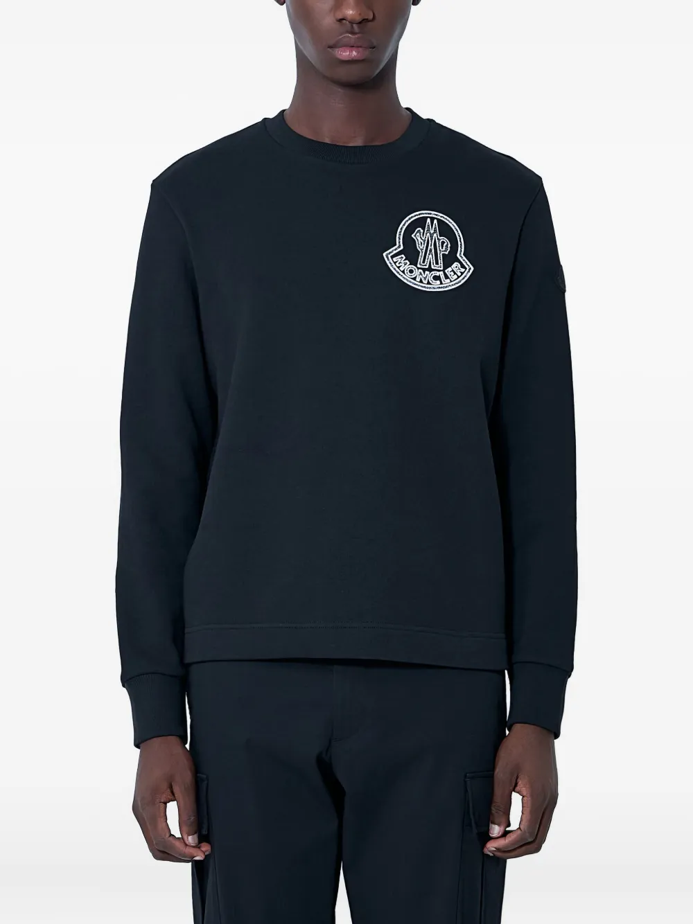 

Толстовка с логотипом MONCLER, черный