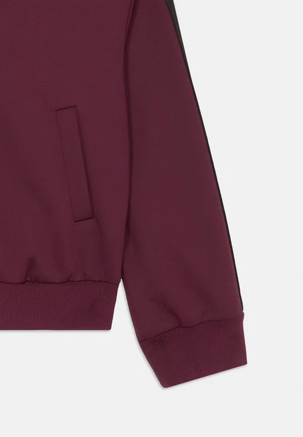 Куртка kogwarm up life track на молнии, толстовка на молнии Only Girls, Mauve Wine/White/Black — фото 3