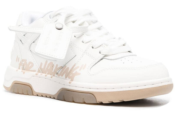 Кроссовки out of office low-top sneaker 'white beige' Off-White, белый — фото 2