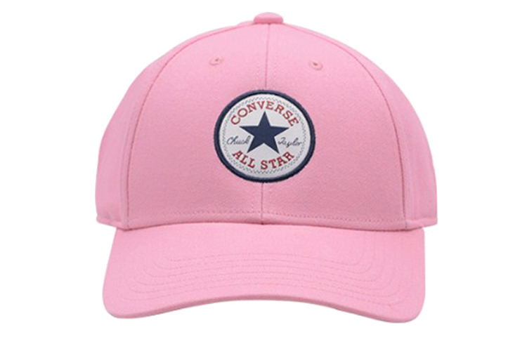 

Converse Хлопковая бейсболка унисекс, Pink White Logo