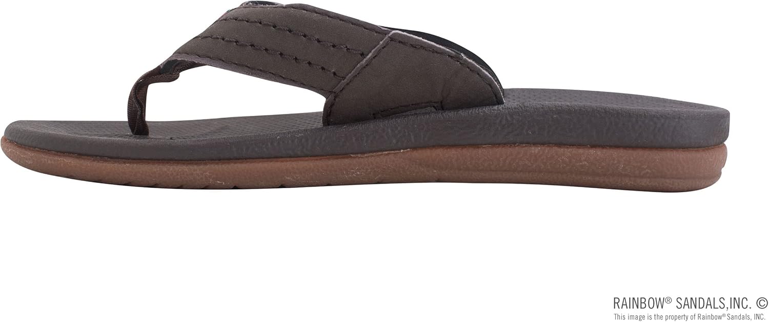 Детские сандалии Rainbow Sandals Cape из формованной резины, темно-коричневый — фото 2