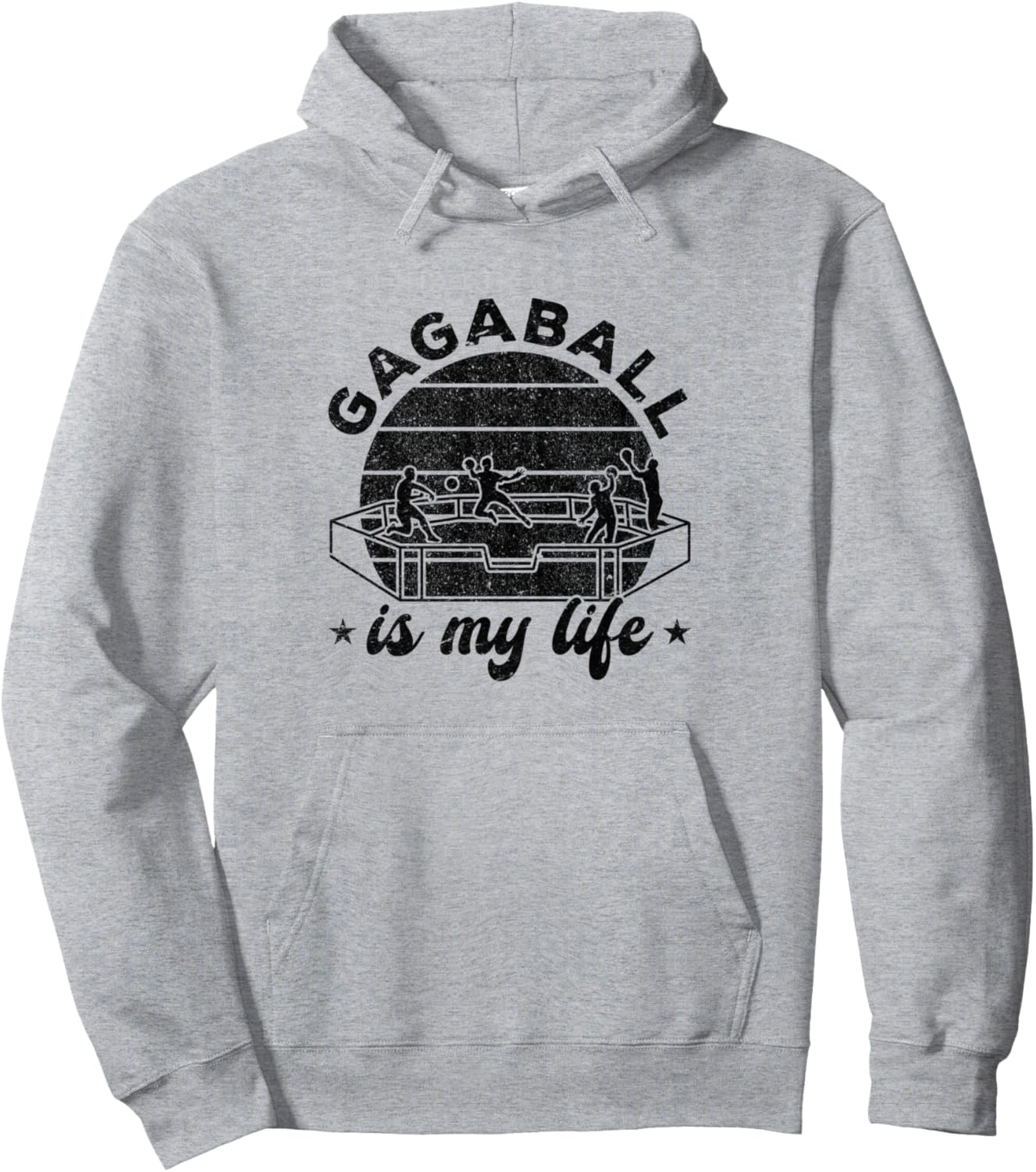 

Gagaball Is My Life - Толстовка Gagaball Player Gaga Ball Game, серый