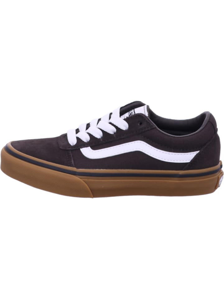 Vans Детские кроссовки Ward коричневого цвета — фото 2