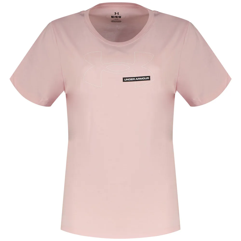 

Футболка с коротким рукавом Under Armour Rival Outline, розовый