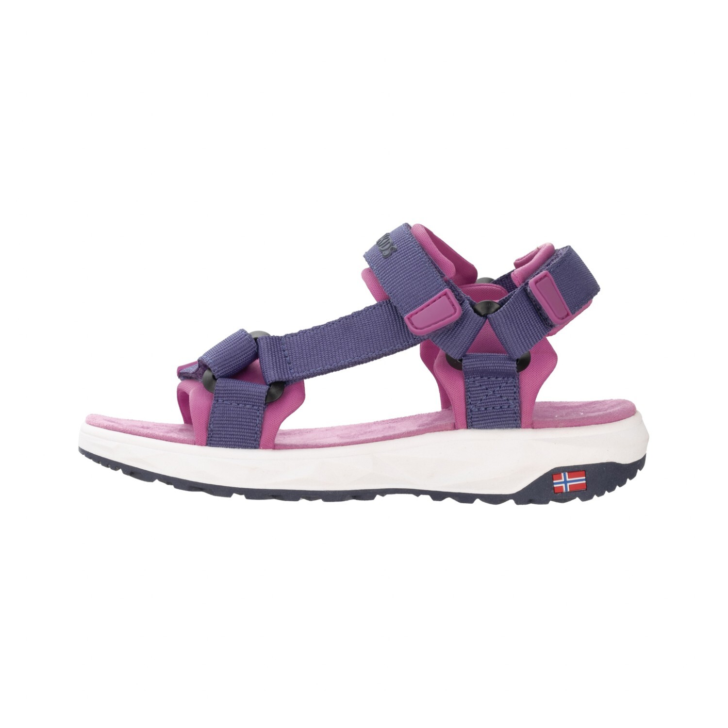 Сандалии Trollkids Kid's Lysefjord Sandal, цвет Mystic Blue/Orange — фото 2