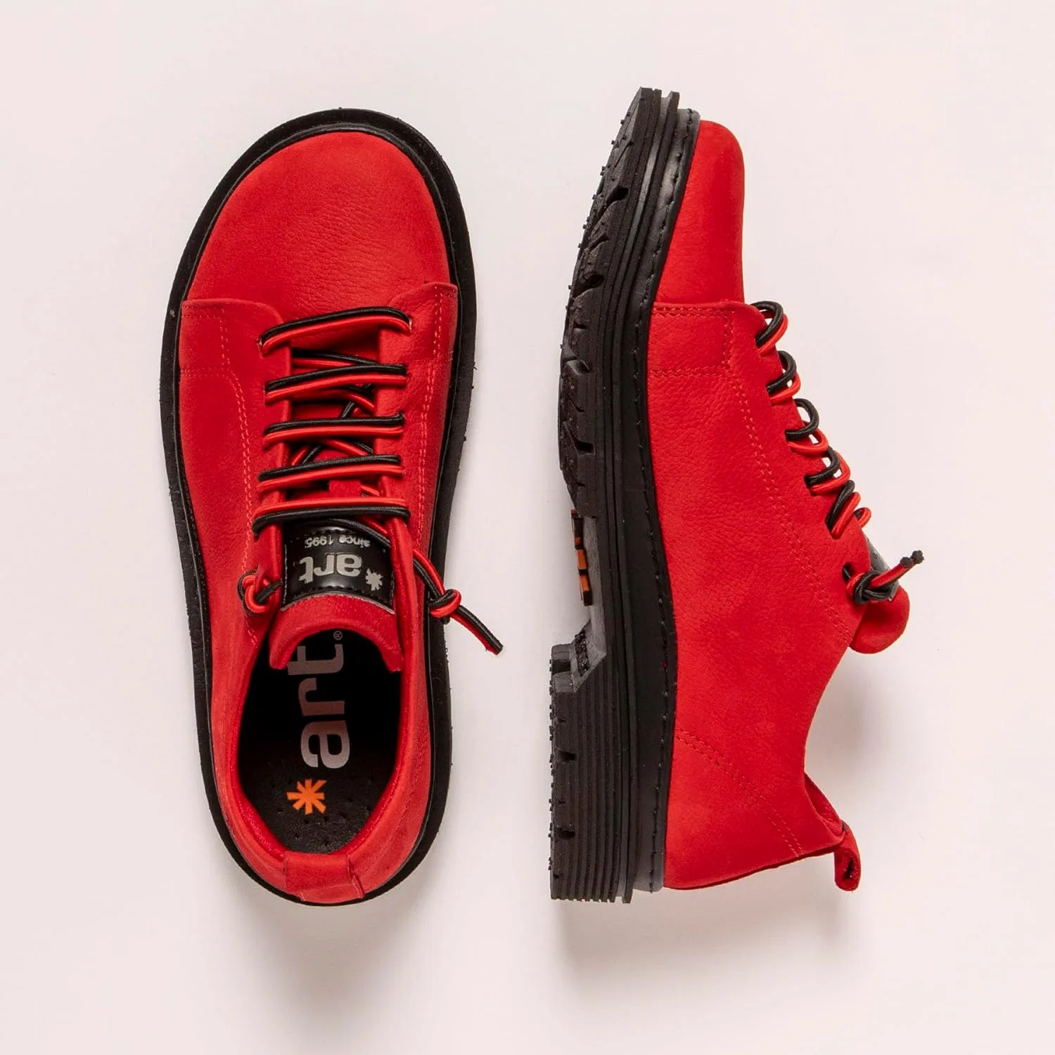 Кроссовки Art Unisex 1897 Birmingham Trainers, Red — фото 2