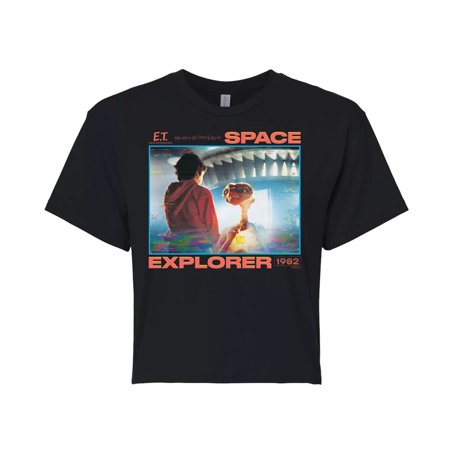 

Юниоры E.T. Укороченная футболка с рисунком Space Explorer Licensed Character