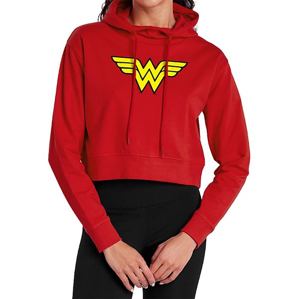 

Кроп худи Juniors' DC Comics Wonder Woman Iconic Logo Licensed Character