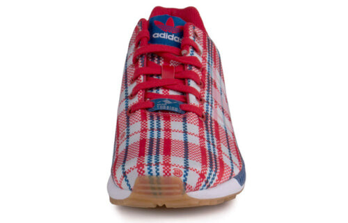 Кроссовки x clot zx flux Adidas, красный — фото 3
