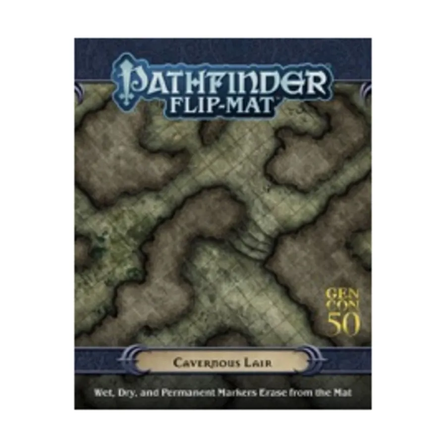 

Флип-мат — пещерное логово (Gen Con 50 Edition), GameMastery - Flip-Mats - Crypts, Dungeons & Underground Locales