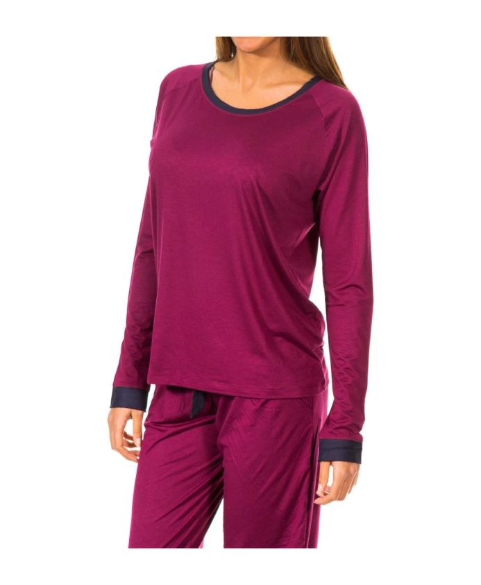 

Футболка с длинными рукавами Tommy Hilfiger, фиолетовый