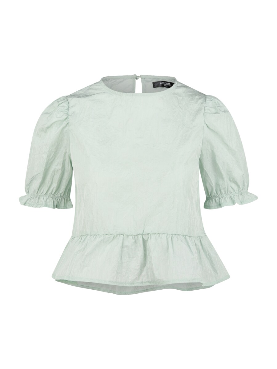

Блузка Missguided Petite PEPLUM, мятный
