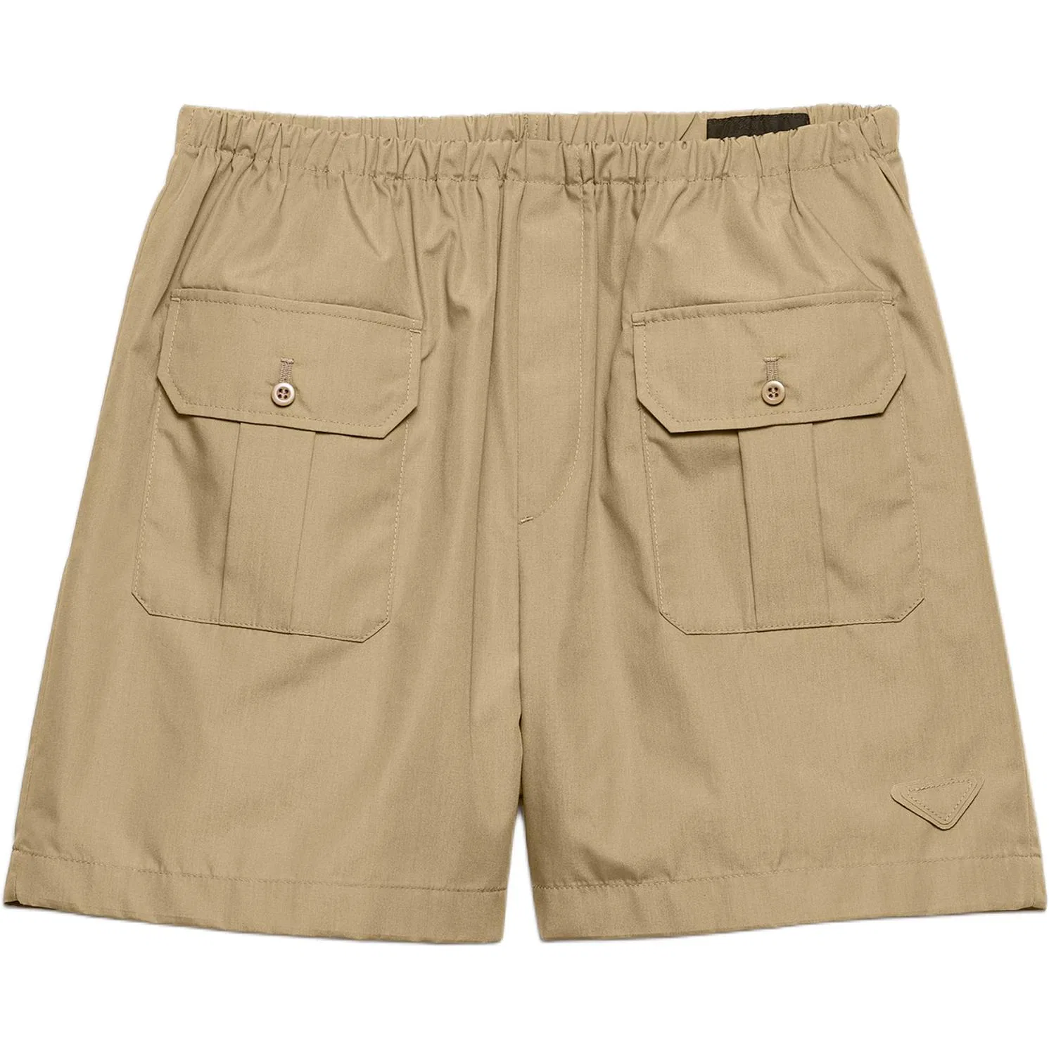 Карго шорты на резинке PRADA, Khaki