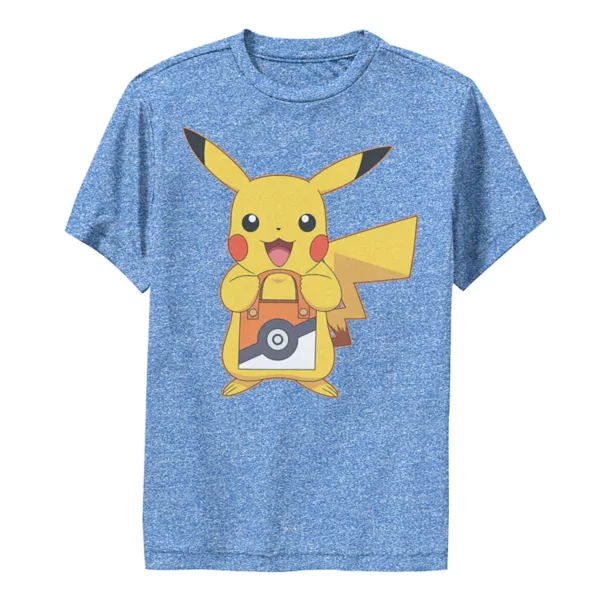 

Футболка для мальчика Pokemon Pikachu с принтом "Сладость или гадость" Licensed Character, синий
