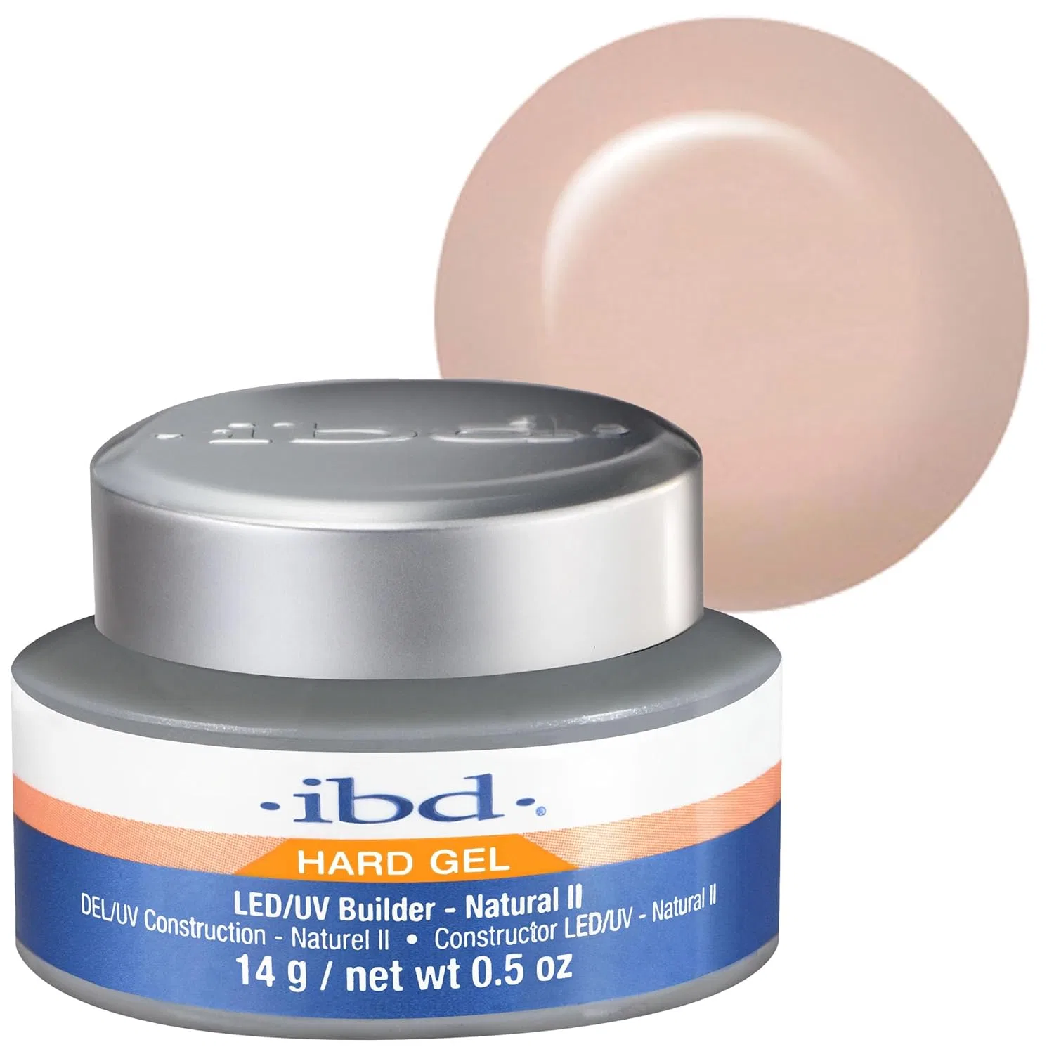 Гель для наращивания ногтей IBD LED/UV B-Gel, Natural II, 14 г Ibd, Natural Ii
