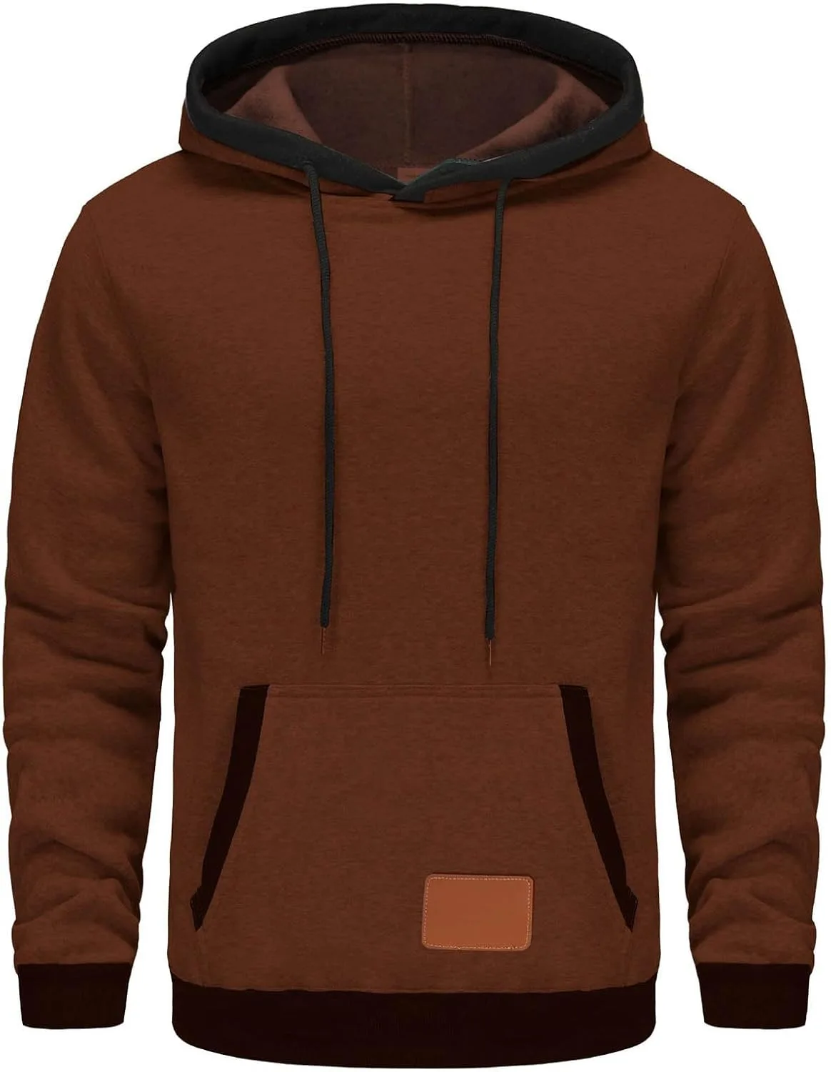 

Мужской спортивный свитшот с капюшоном Lightweight Ribbed Colorblock Fleece с карманами RSZGSWS