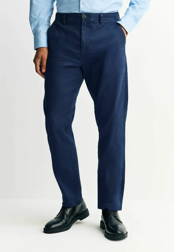 Комплект из двух эластичных брюк Next, Grey Navy — фото 3