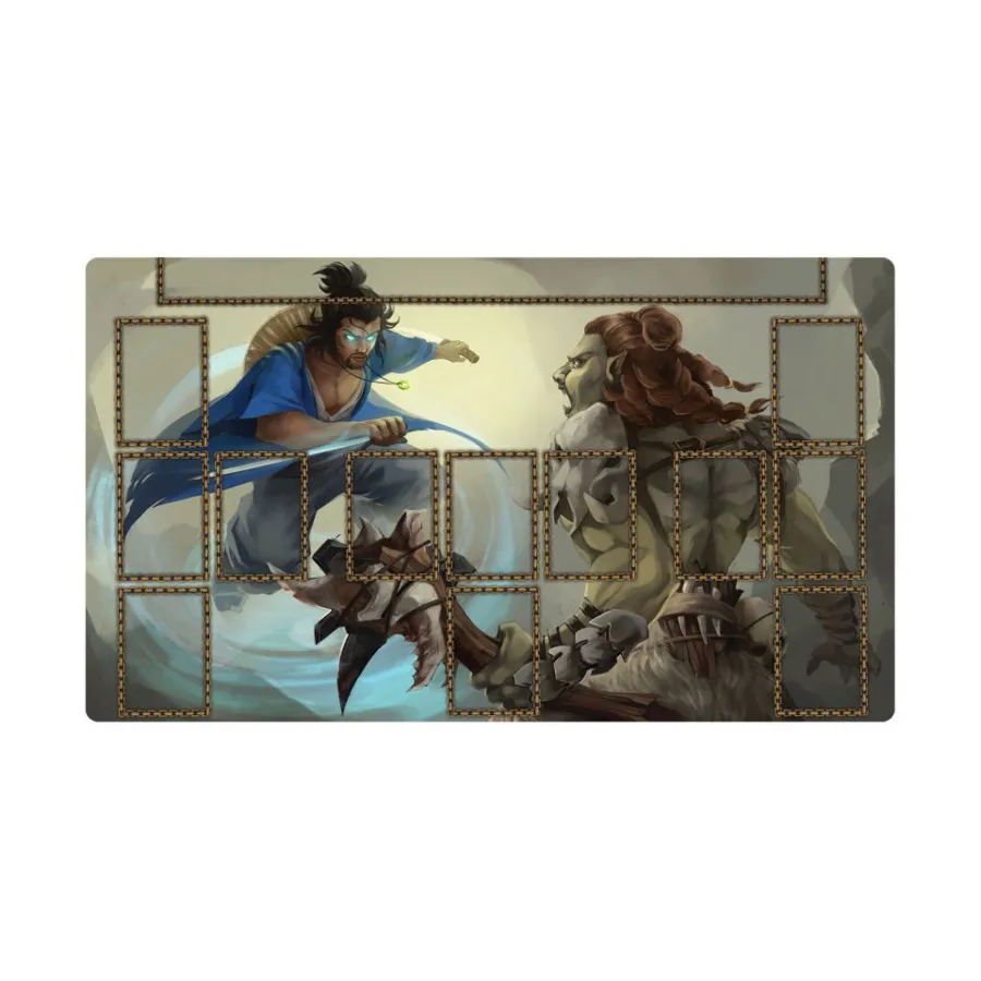 

Плоть и кровь - Ниндзя против Громилы, Card Game Playmats - 24 x 14 Inches (Lukas Schmidt)