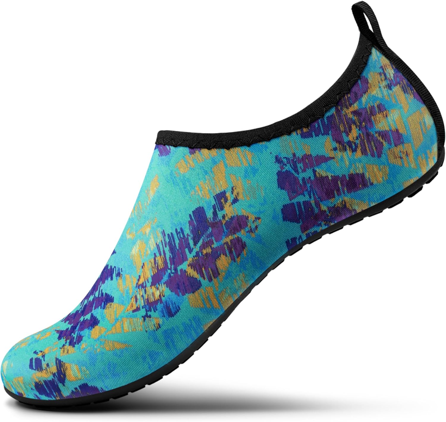 

Водные туфли SEEKWAY для женщин и мужчин, взрослые, быстросохнущие акваноски, босоножки с противоскользящей подошвой для пляжа, плавания, реки, бассейна, озера, серфинга, черные SK002(U)