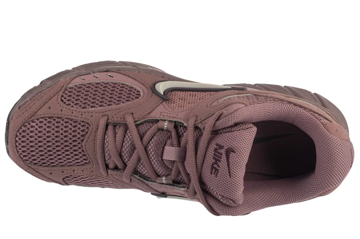 Кроссовки низкие, дышащая сетка, Nike, темно-красный — фото 3